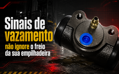 Sinais de vazamento: Quando substituir o cilindro de roda da empilhadeira
