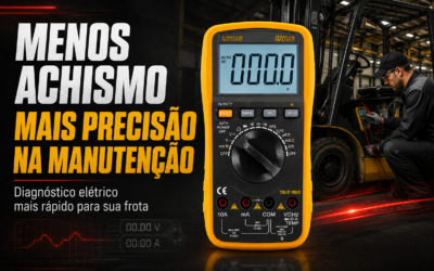 Aumente a eficiência da manutenção preventiva com o multímetro digital profissional